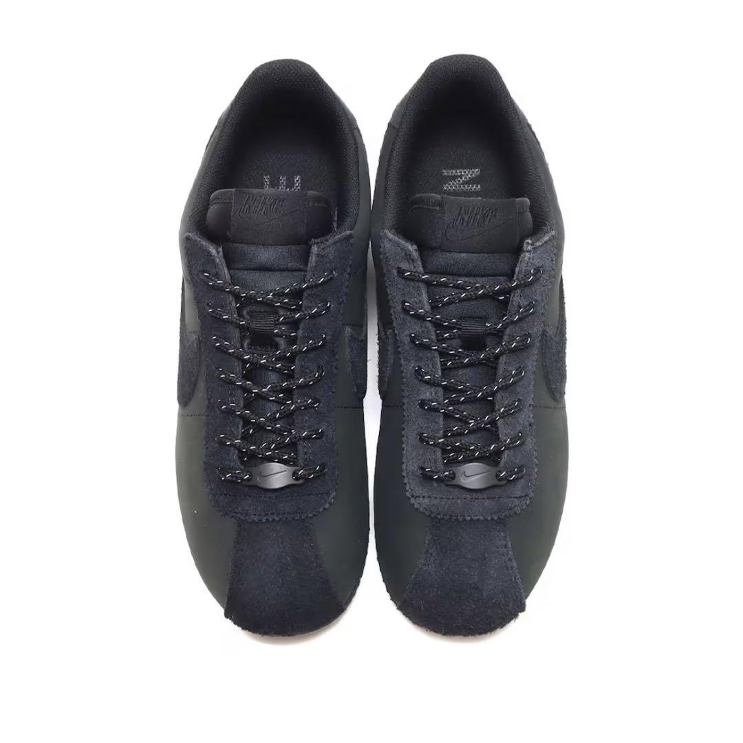 NIKE W CORTEZ PRM BLACK 22.0cm 新品未使用 箱なし