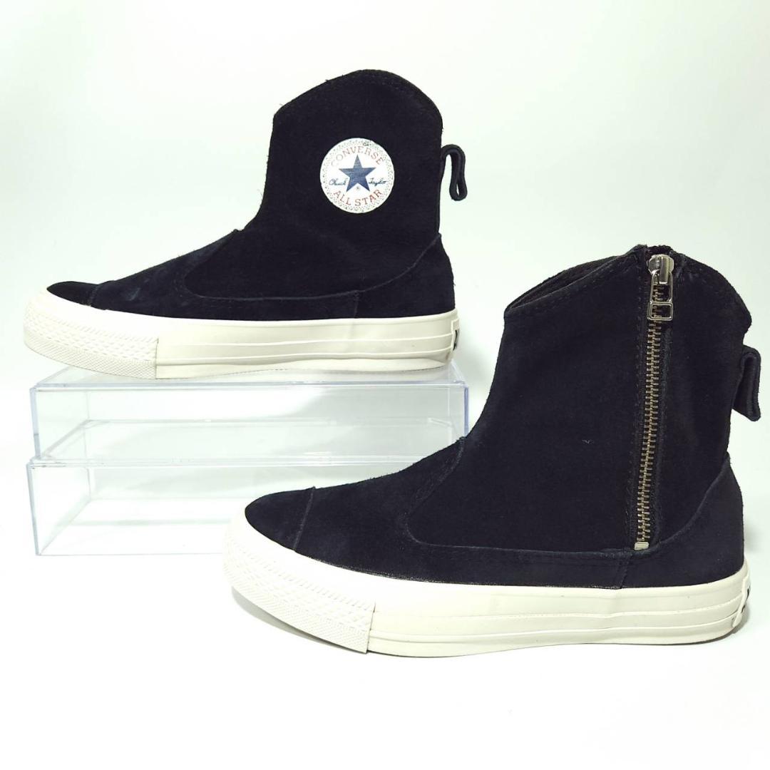 CONVERSE ALL STAR ショートブーツ サイドジップ スエード
