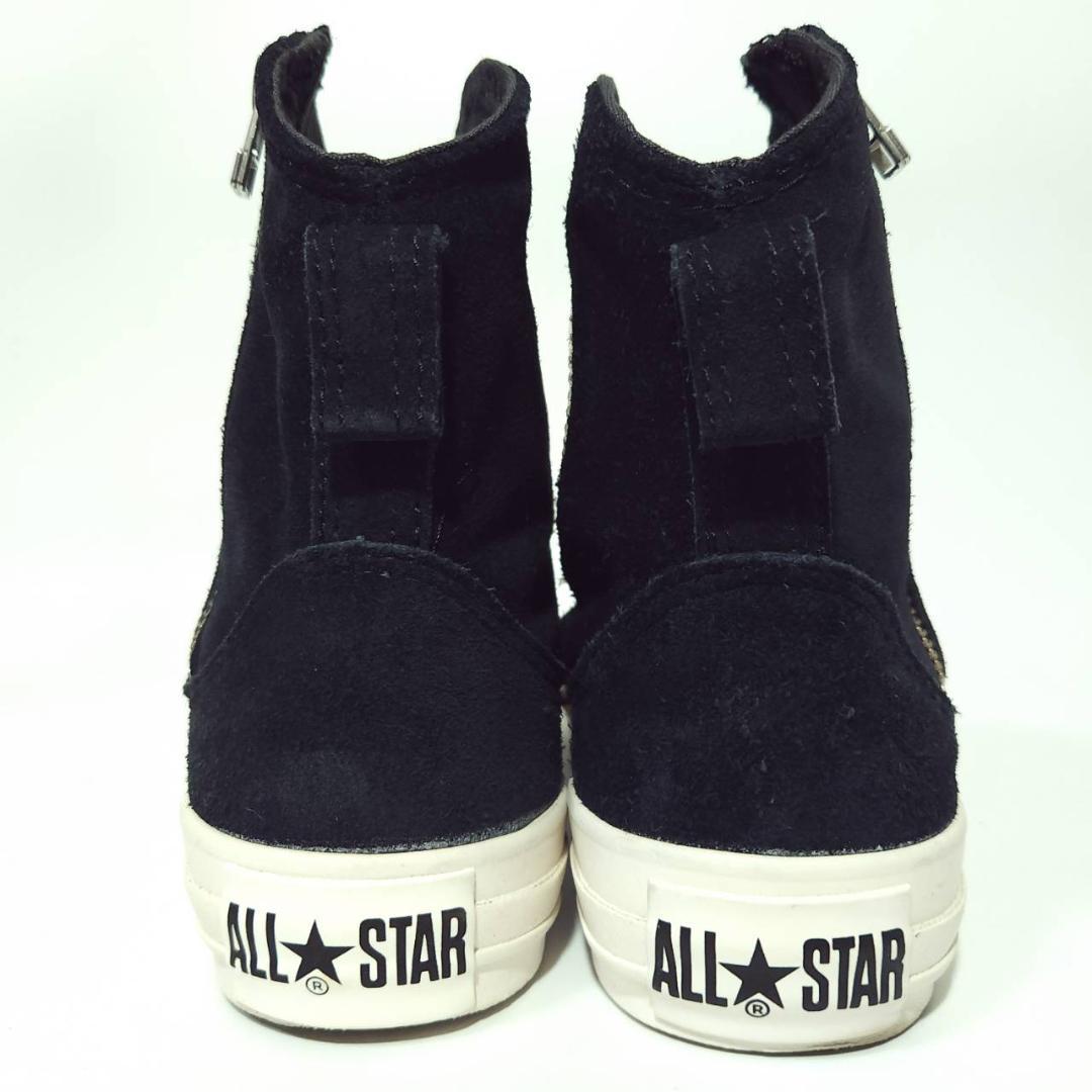 CONVERSE ALL STAR ショートブーツ サイドジップ スエード