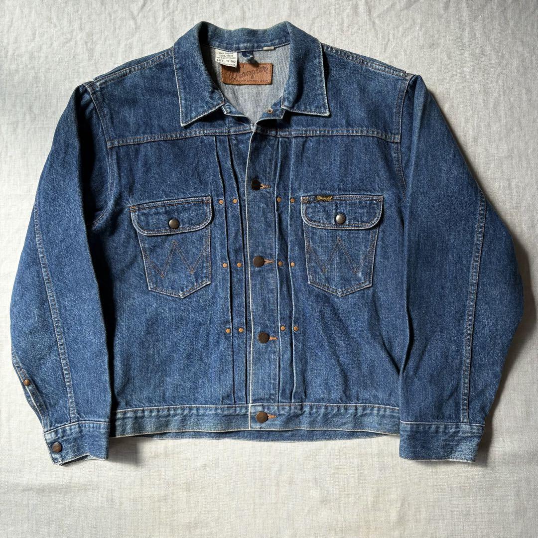 Wrangler デニムジャケット 日本製 ヴィンテージ M4757 11MJ