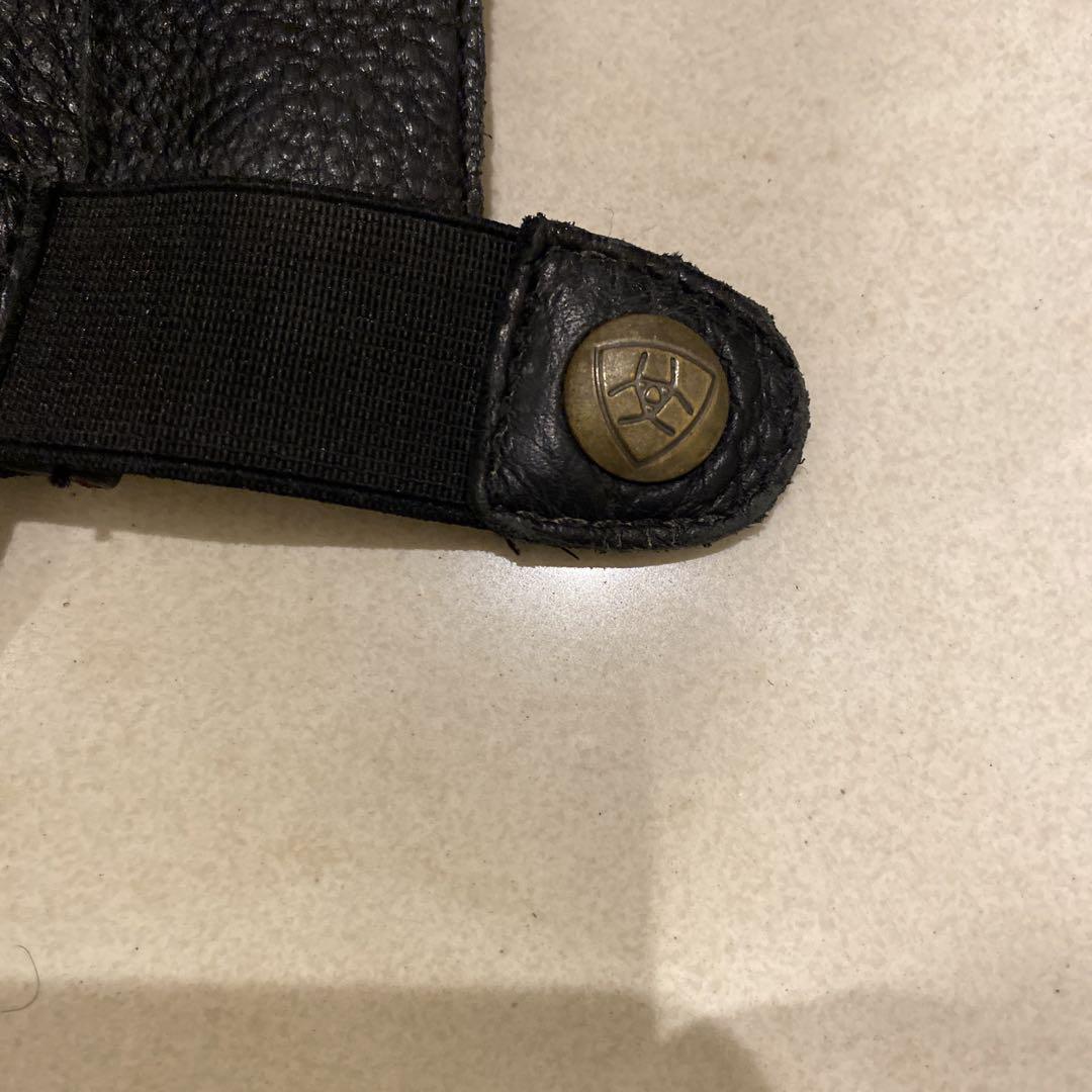 アリアット　黒レザー チャップス・ゲートル