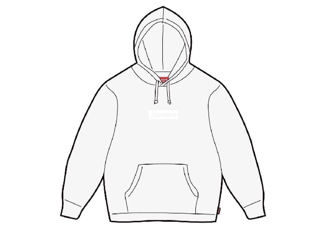 Supreme Box Logo Hooded Sweatshirt White 46,000円