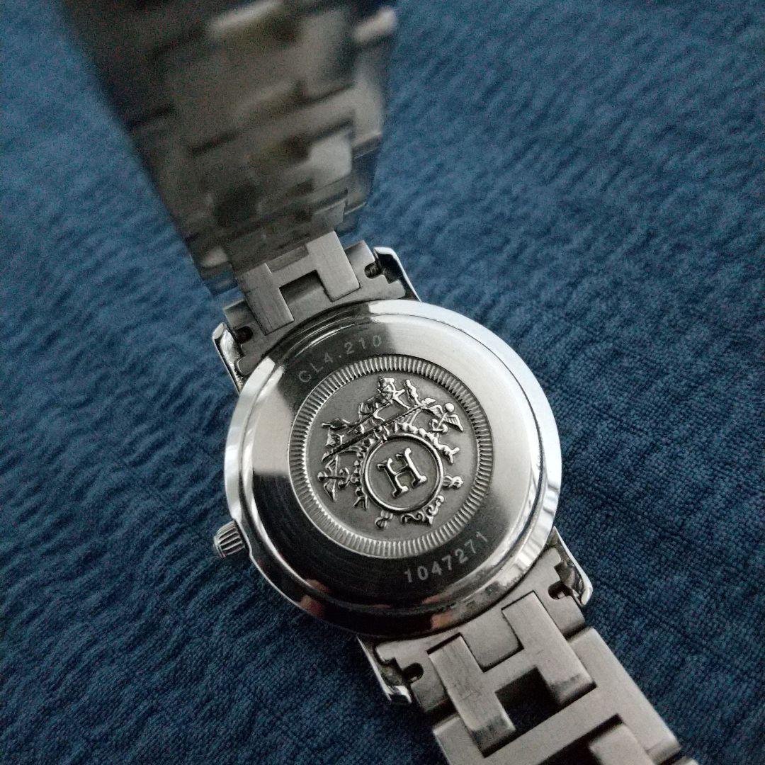 HERMES エルメス クリッパー ステンレススチール【ジャンク品】