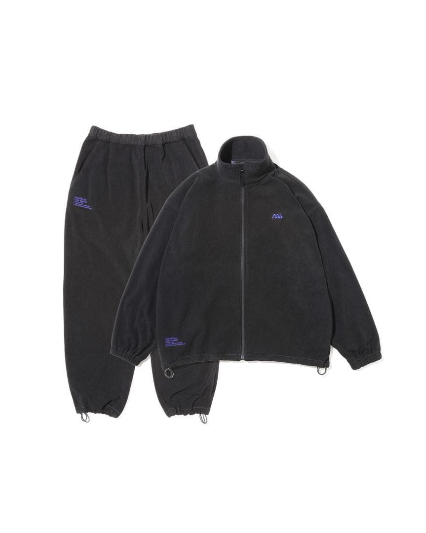 フレッシュサービス AS×FS FLEECE TRACKSUIT BLACK M