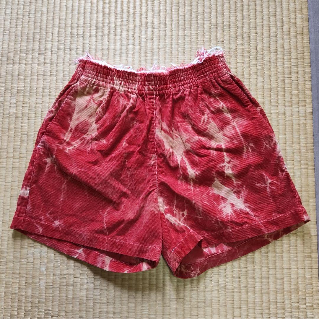 CAMIEL FORTGENS ブリーチコーデュロイショーツ