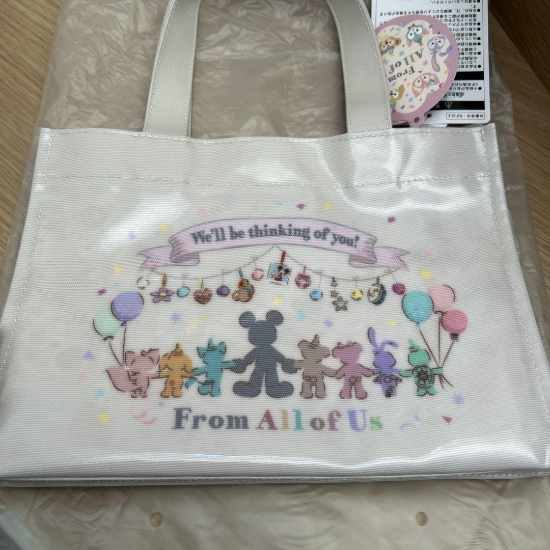 ディズニー 40周年 ダッフィー フロムオールオブアス トート