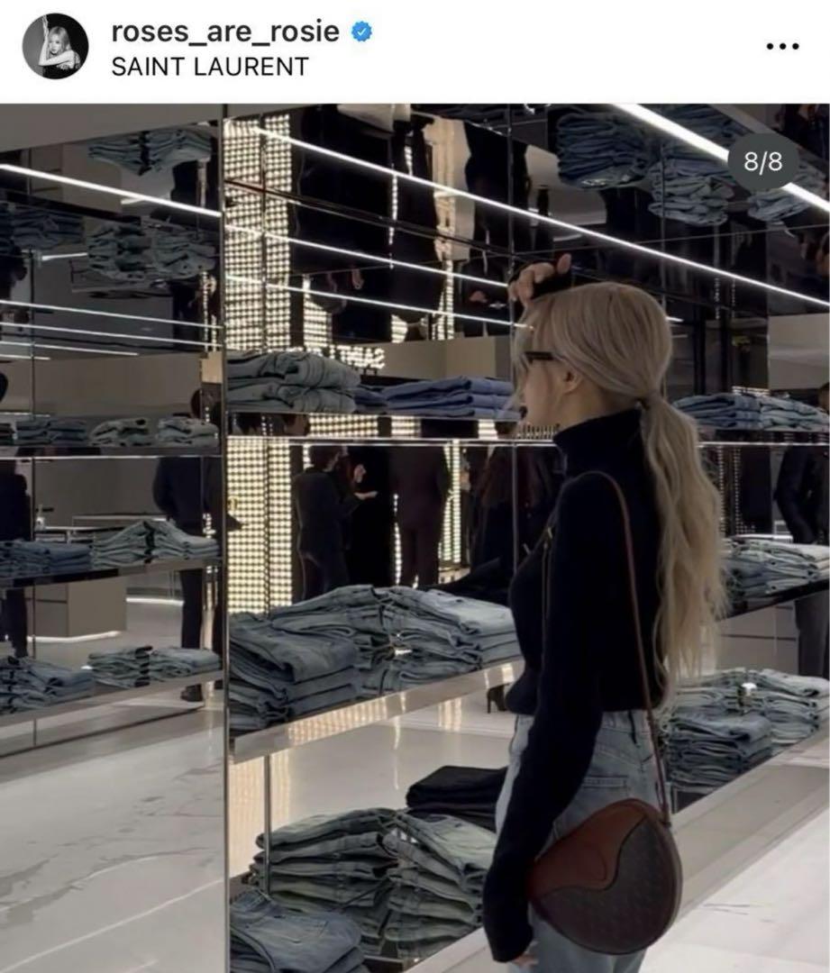ロゼ着用 / SAINT LAURENT クールバッグ ル・モノグラム - メルカリ