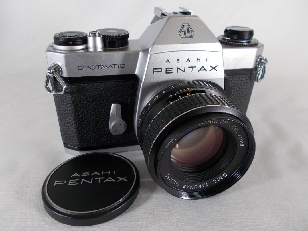 フィルムカメラ 整備済 完動品　Pentax SPII + f1.8　B209
