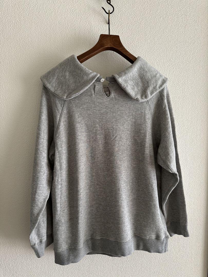 美品　▼ dahl'ia (ダリア)　襟付スウェット