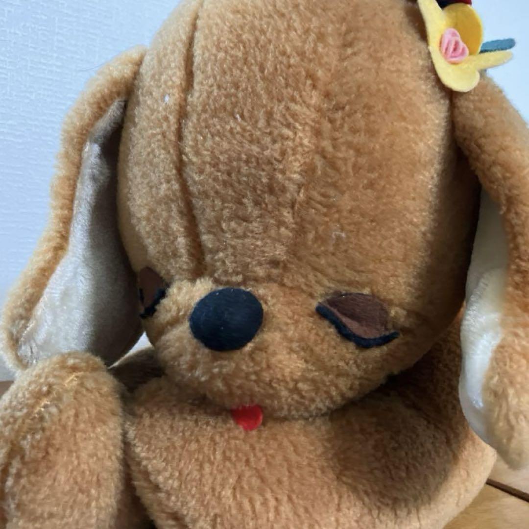 昭和レトロ　犬　ぬいぐるみ
