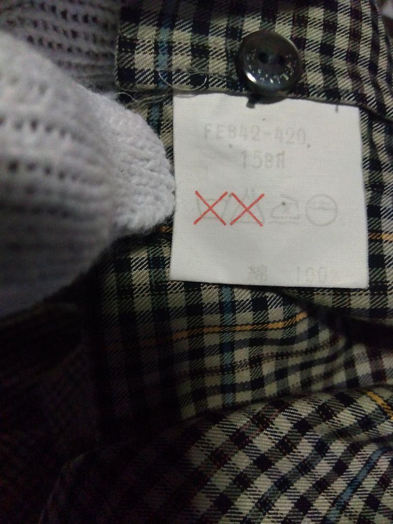 Burberrys ノバチェック シャツ 大きいサイズ 15号