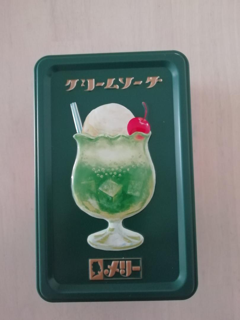 レトロ缶クッキー缶チョコレート缶いちごパフェクリームソーダ