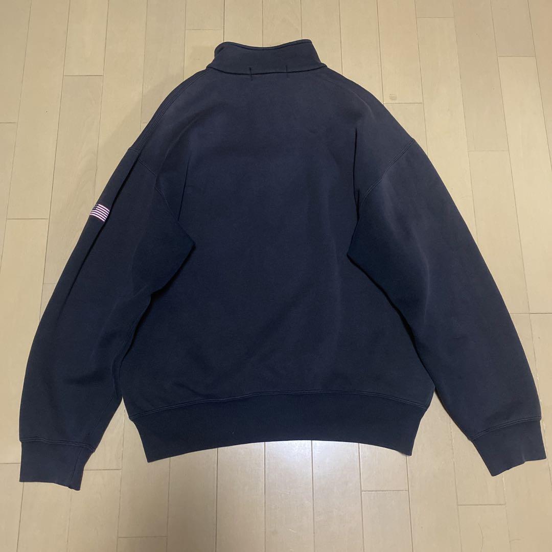 90s POLO SPORT ハーフジップスウェット