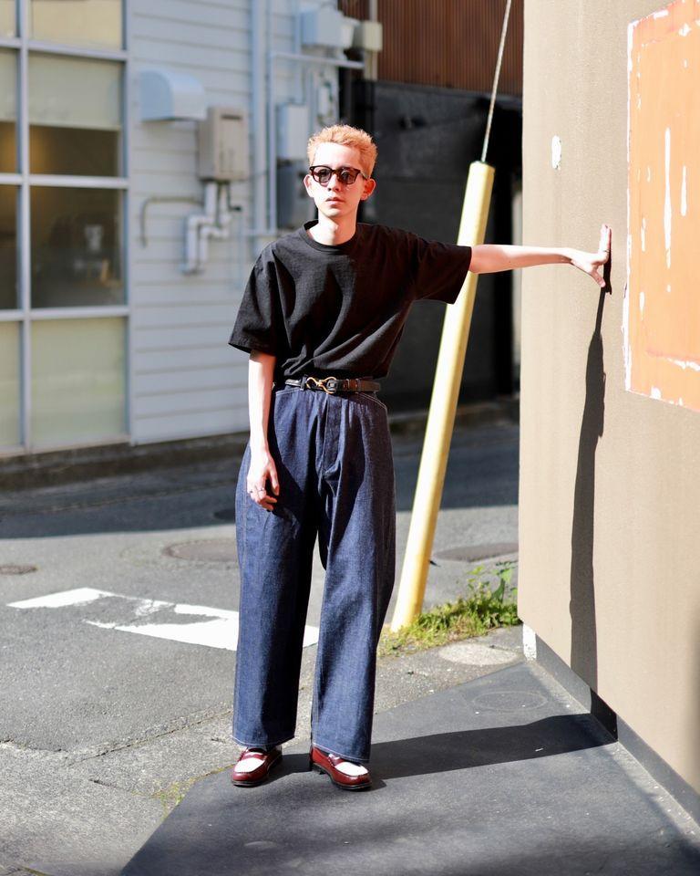 4551 アプレッセデニム Military Denim Trousers