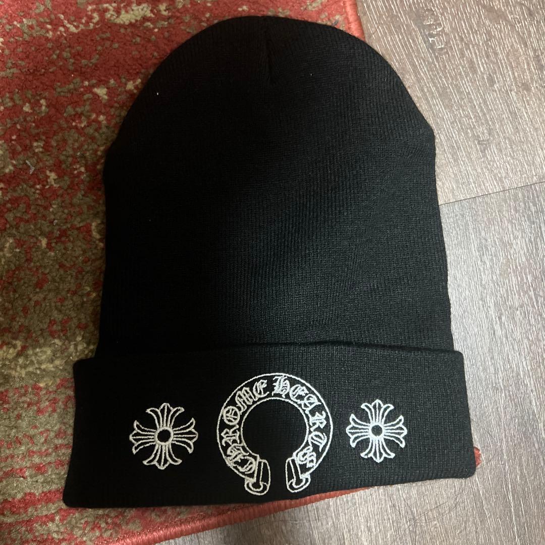 ʚ*ɞ様 CHROME HEARTS ブラックニット帽