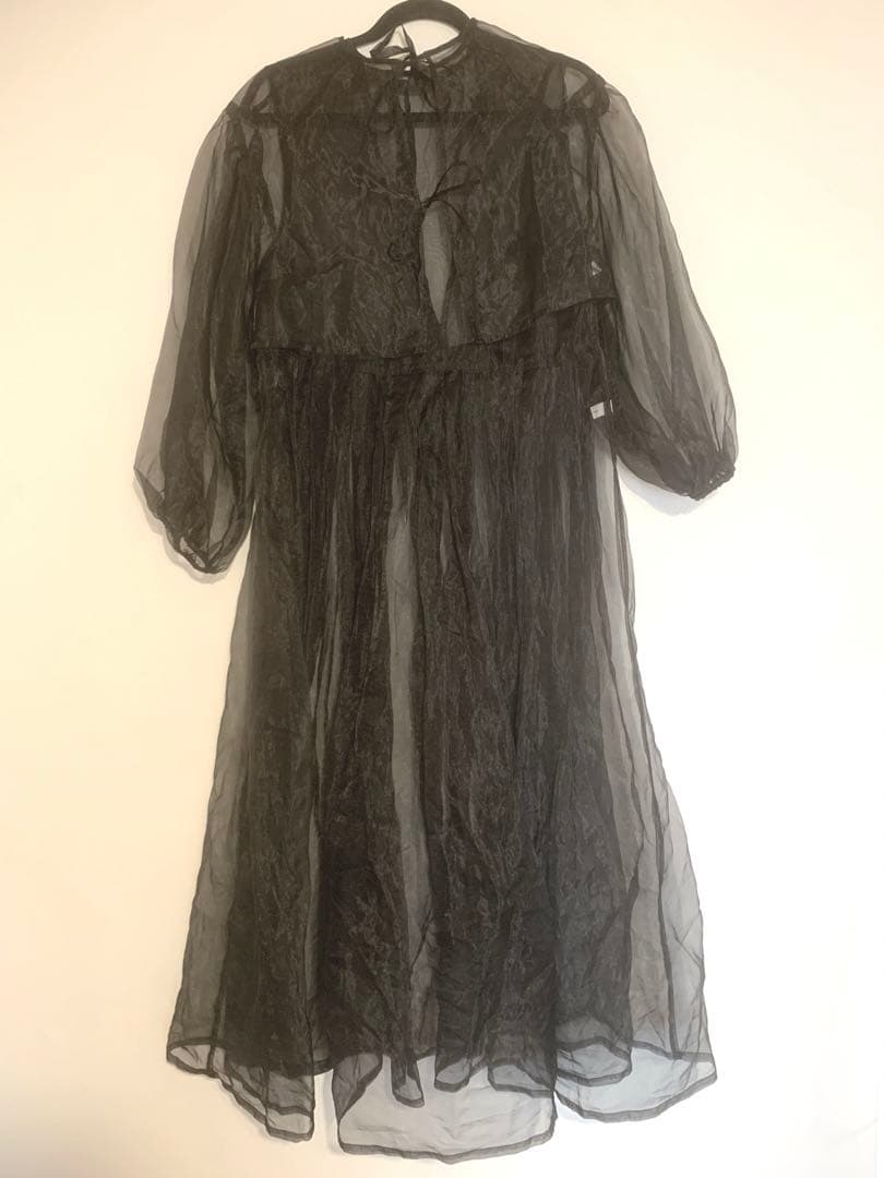 PERNA オーガンジーレイヤードワンピース SIZE perna