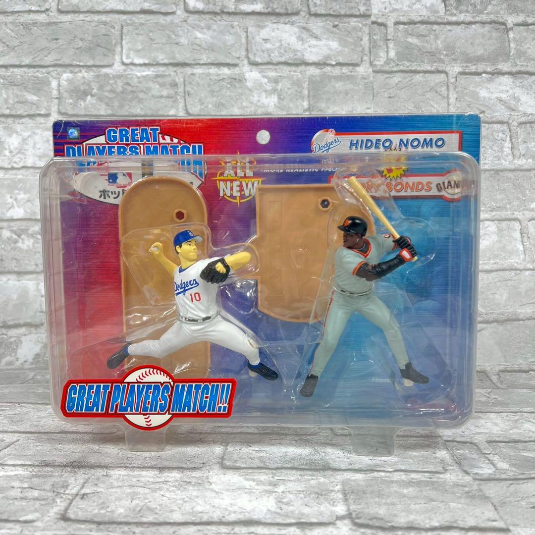 ドジャース野茂英雄 vs BARRY BONDS フィギュアセット