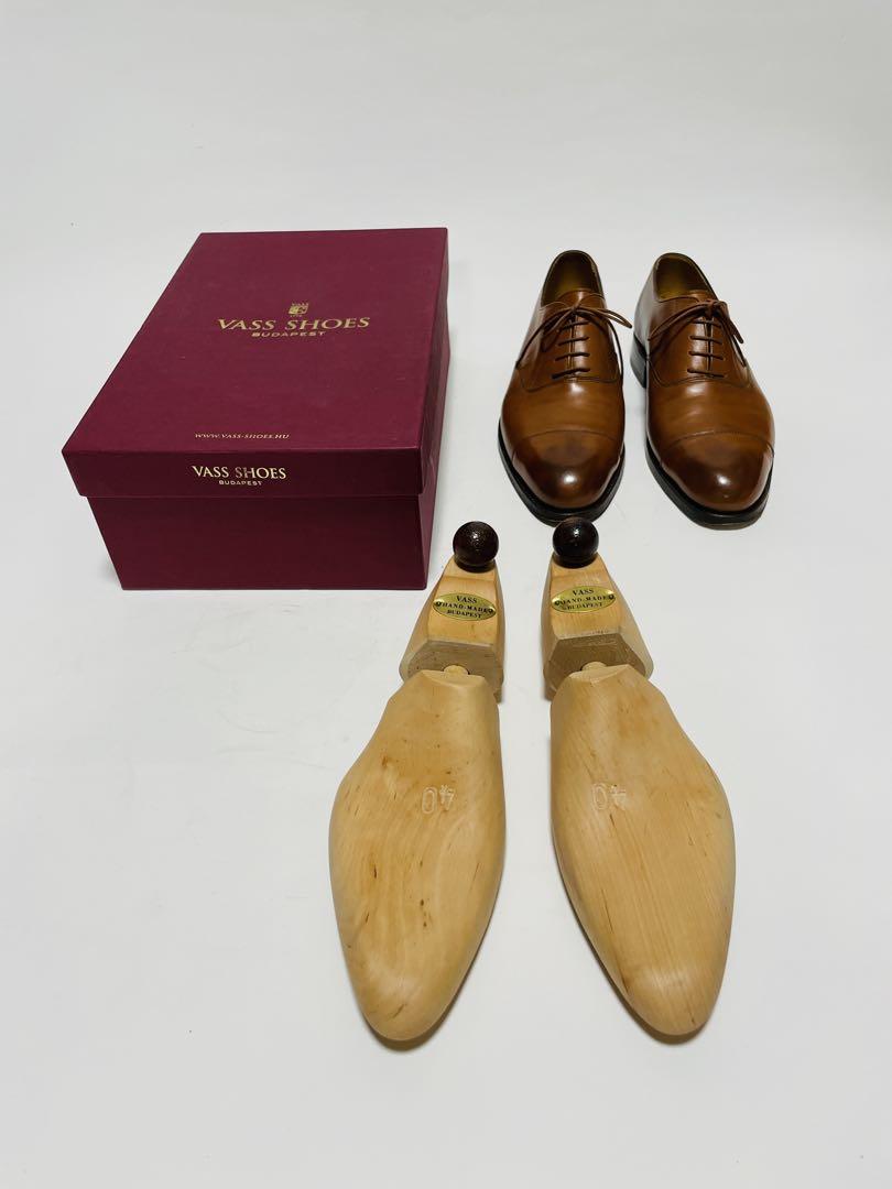 靴 VASS OLD ENGLISH Tan Calf 40 F