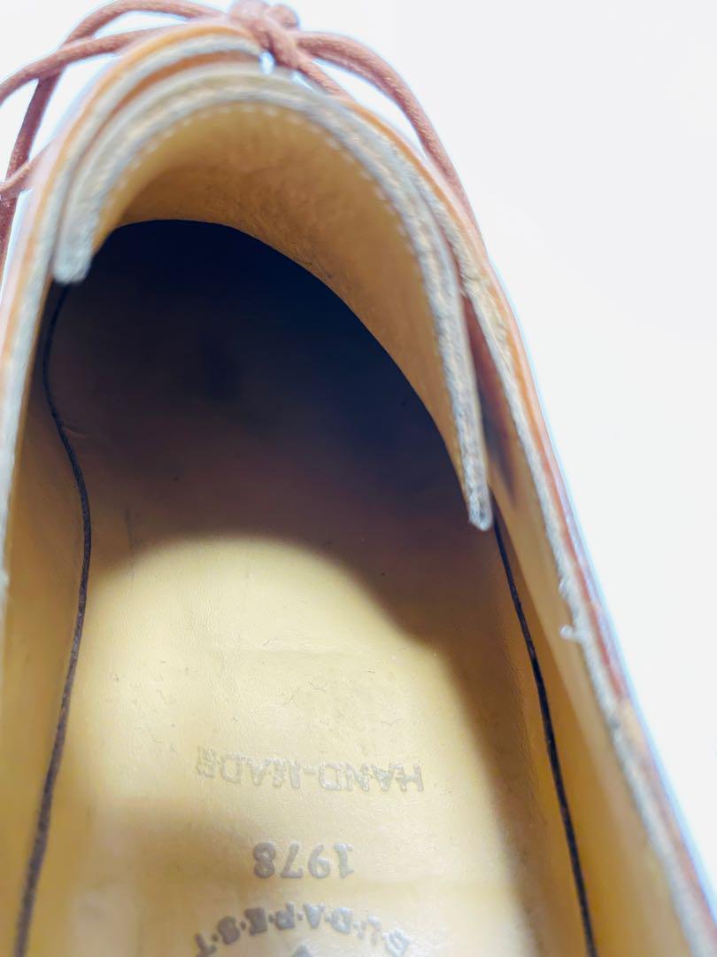 靴 VASS OLD ENGLISH Tan Calf 40 F