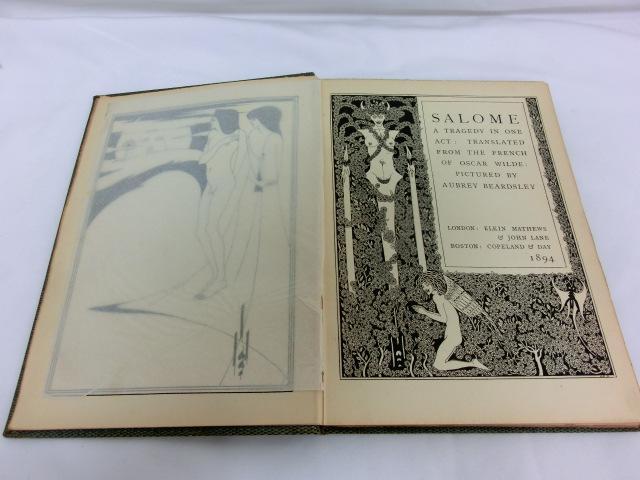 オスカー・ワイルド著『サロメ』オーブリー・ビアズリー画 1894