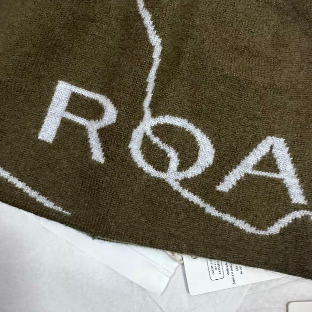 Roa Hiking Gorpcoreロゴ入りオリーブ ニット帽 - メルカリ