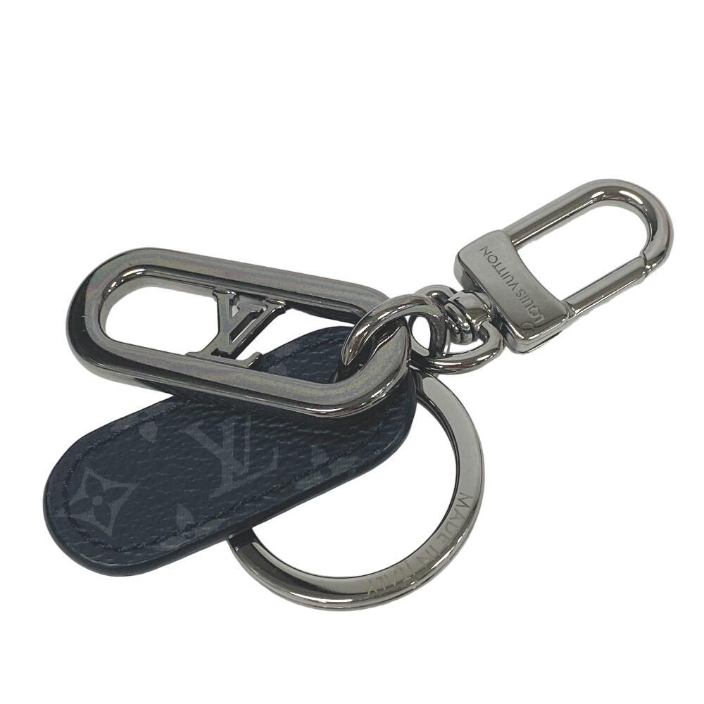 【美品】LOUIS VUITTON ルイヴィトン ポルトクレ キーリング 美品】ルイヴィトン ポルトクレLVシグネチャーチェーン