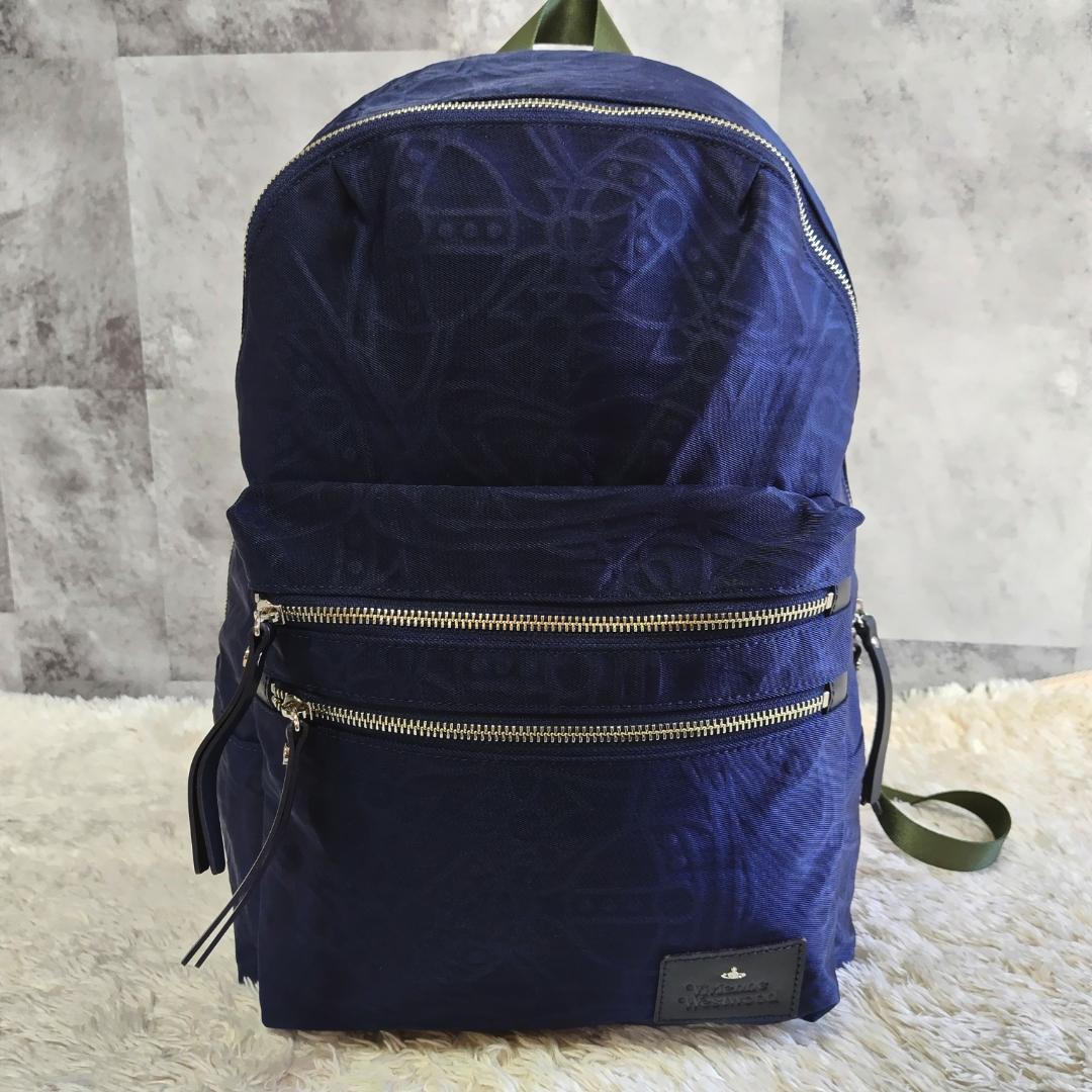 美品 ヴィヴィアンウエストウッド リュック エンボス オーブ バックパック 画像2