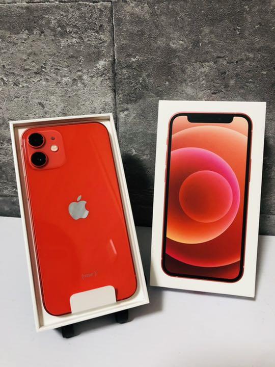 SIMロック解除済 iphone12 mini 128GB レッド 未使用 - rehda.com