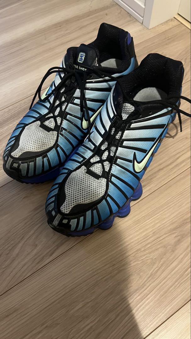 Nike shox tl ブルー