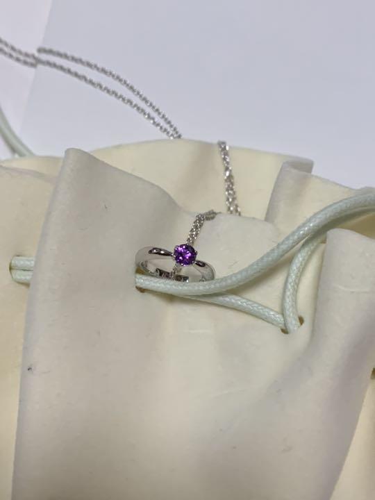 tasaki 2月バースストーン アメシスト18kペンダント