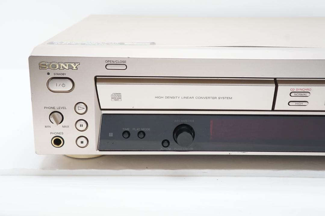 SONY MXD-D400 CD/MDデッキ SONY MXD-D400 CD/MDデッキ