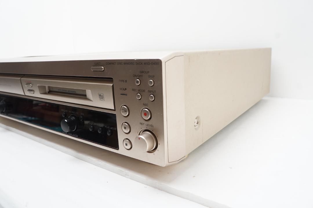 SONY MXD-D400 CD/MDデッキ SONY MXD-D400 CD/MDデッキ