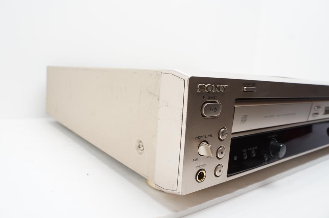 SONY MXD-D400 CD/MDデッキ SONY MXD-D400 CD/MDデッキ