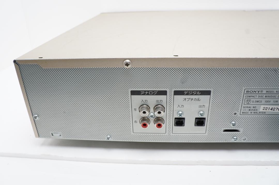 SONY MXD-D400 CD/MDデッキ SONY MXD-D400 CD/MDデッキ
