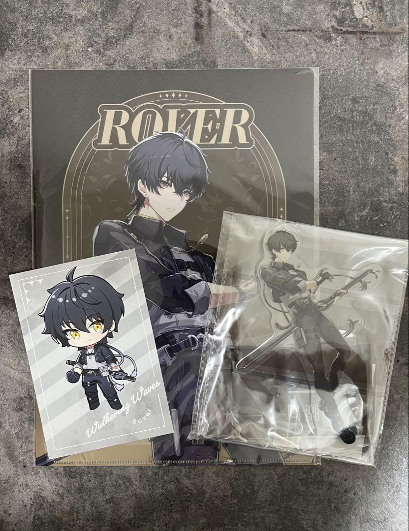 鳴潮 マルイ POPUP 漂泊者 男 クリアファイル&アクスタ&特典