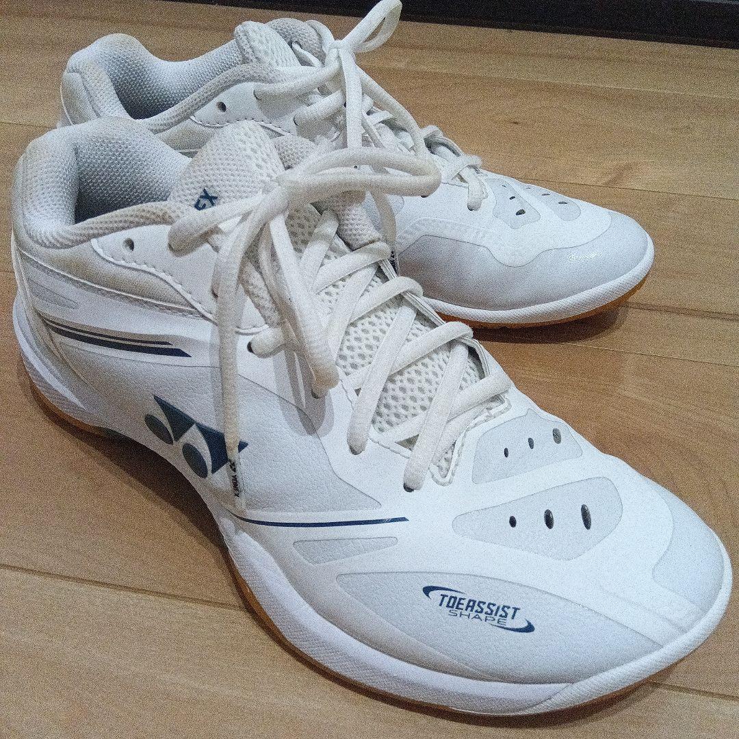 スポーツデポで ヨネックス バドミントンシューズ SHB-02L ホワイト25YONEX