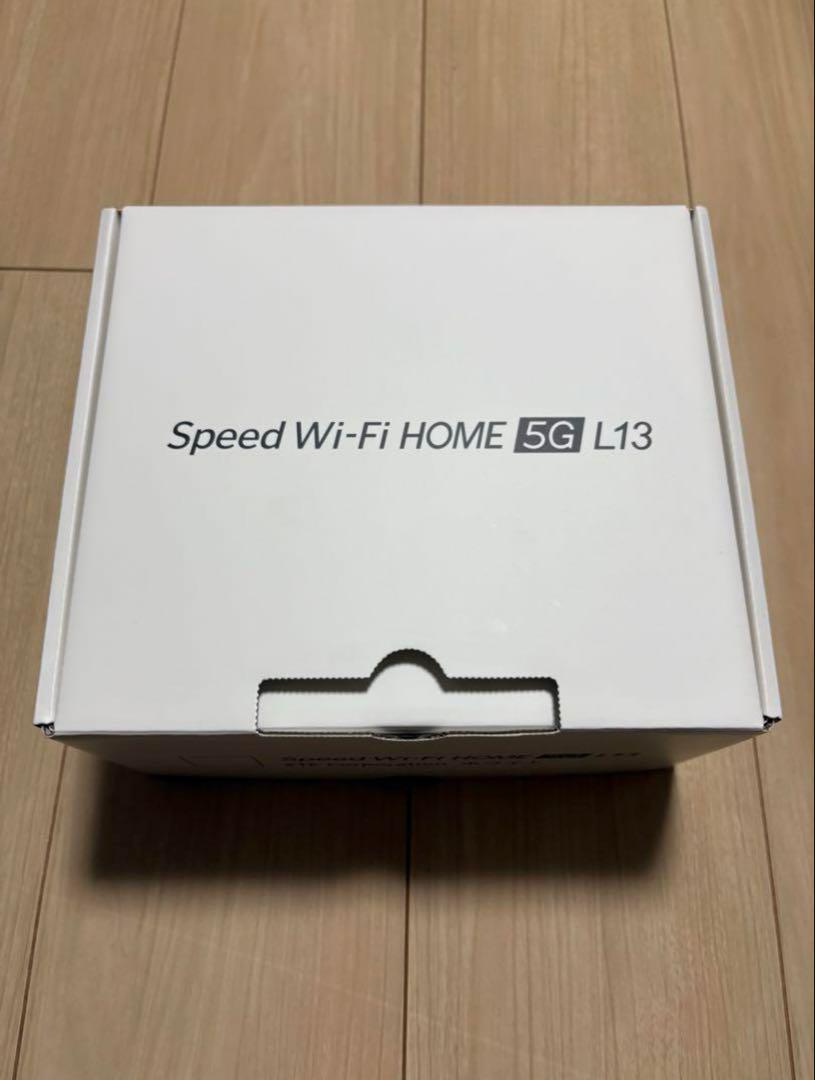 カシモWiMAX Speed Wi-Fi HOME 5G L13
