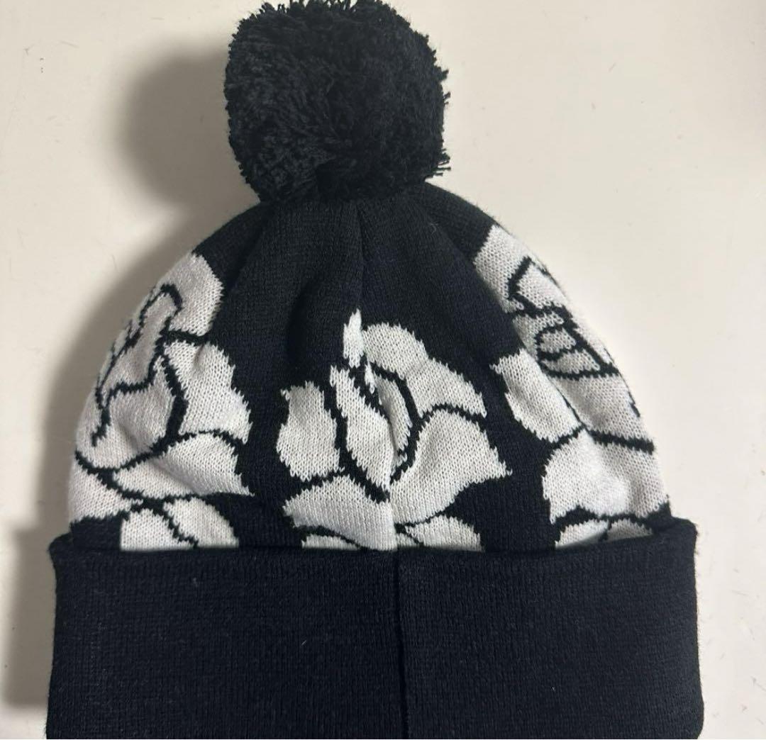 Supreme(シュプリーム) Rose Beanieニット帽 ブラック｜【公式】カインドオルオンライン ブランド古着・中古通販【kindal】