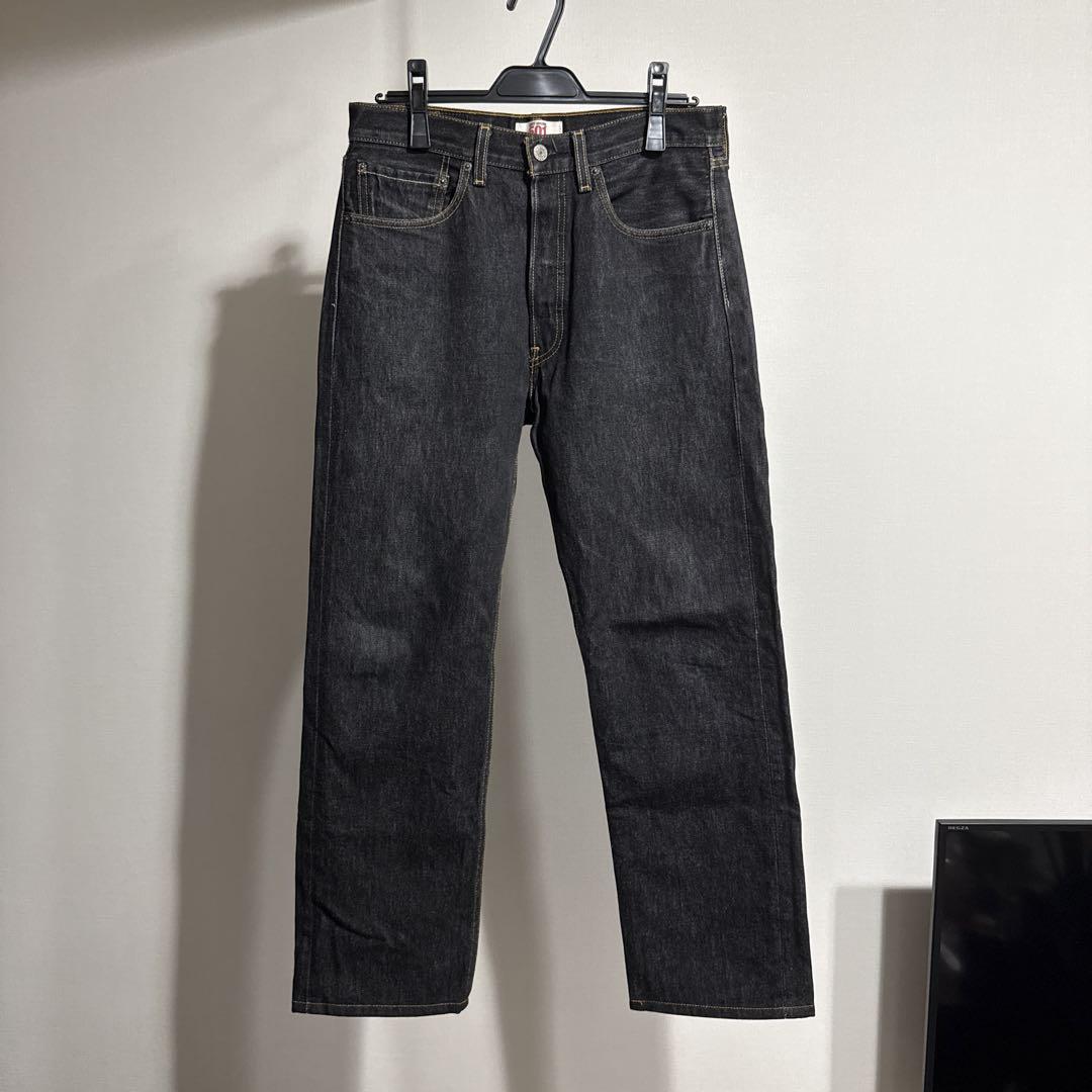 Levi's メキシコ製 Levi'sリーバイス 501 先染め ブラック