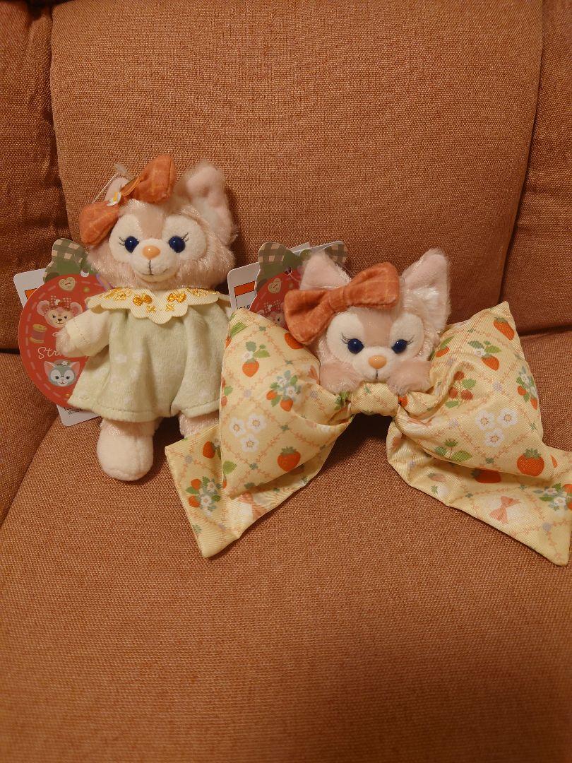 ディズニー リーナベル ぬいぐるみバッジ ハートフェルト