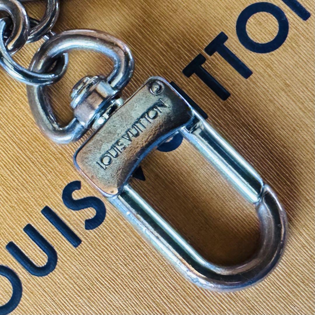 LOUIS VUITTON タイガ ポルトクレ キーホルダー ジャンク扱い