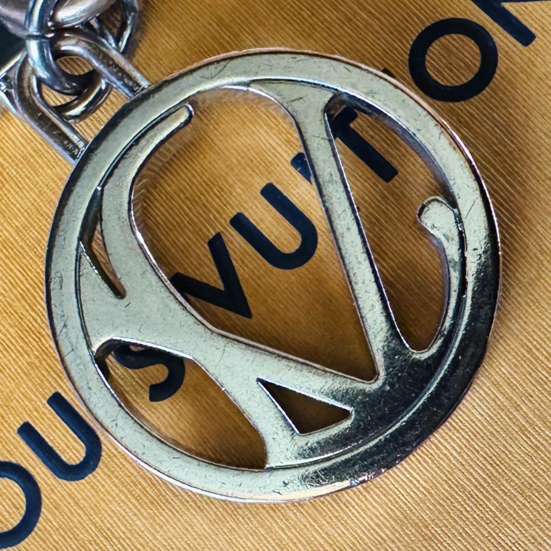 LOUIS VUITTON タイガ ポルトクレ キーホルダー ジャンク扱い