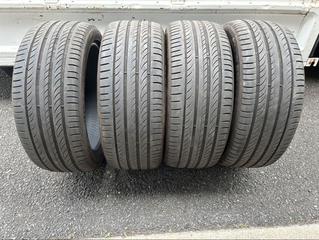 PIRELLI　POWERGY　TM　225/45R18　95W　バリ山4本