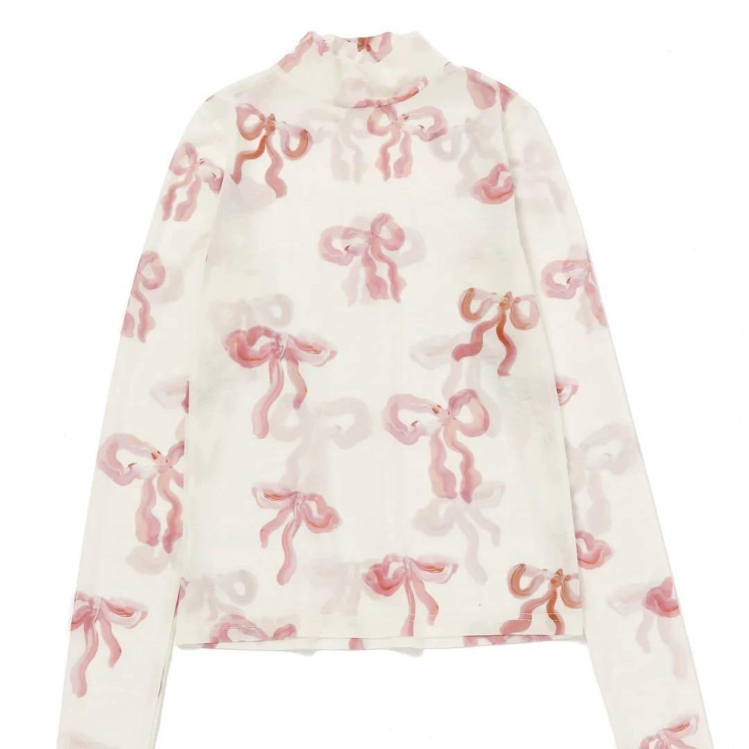 あさぎーにょ PINK RIBBON SEE-THROUGH TOPS 新品