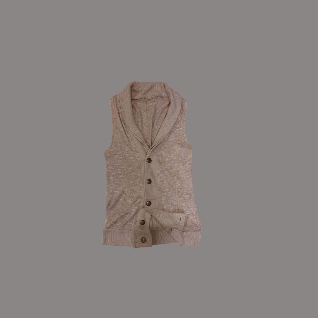 SullenVintage] 90s Marbling Beige Vest - メルカリ