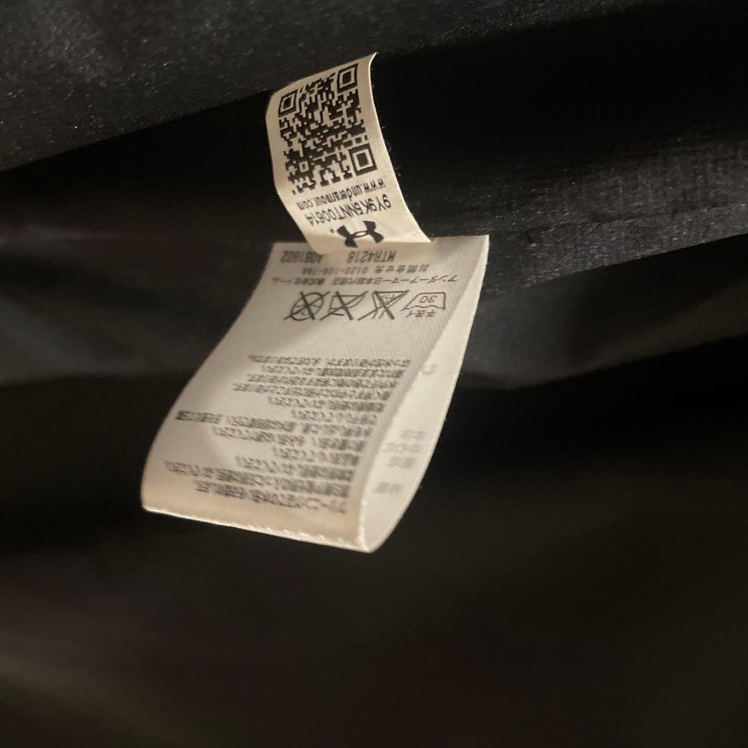 UNDER ARMOUR ブラック ロングコート メンズ ベンチコート UNDER ARMOUR ブラック ロングコート メンズ ベンチコート
