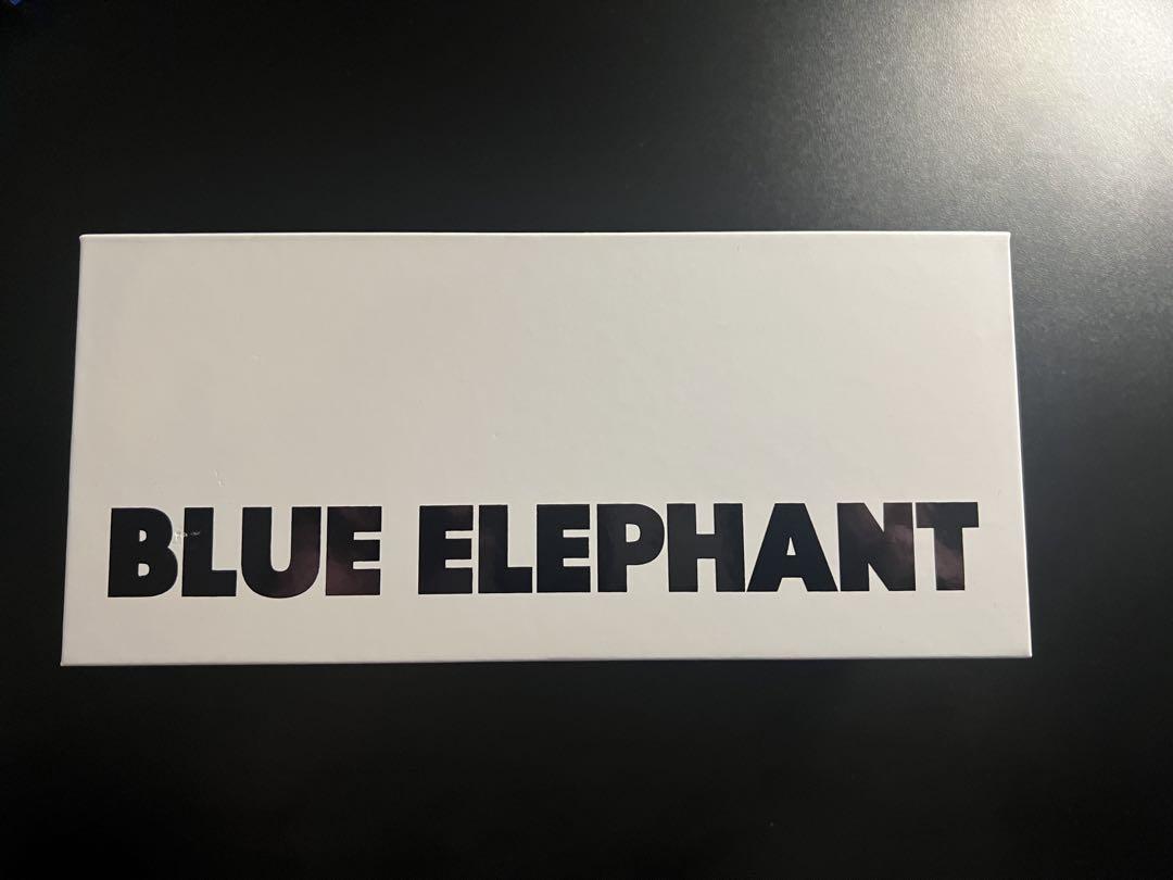 美品⭐︎BLUE ELEPHANT クリアフレーム メガネ