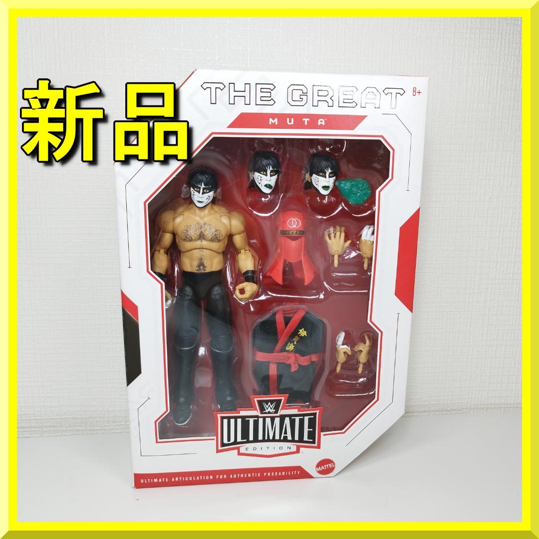 WWE グレートムタ レアカラー マテル AEW 格闘技 毒霧 新品 f5qq