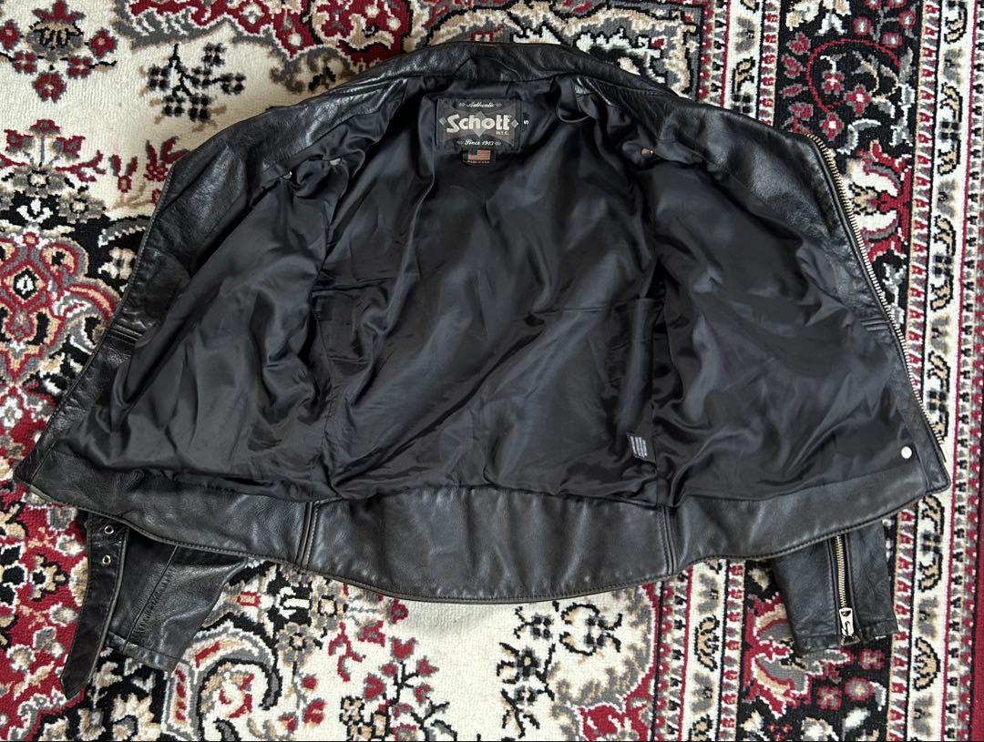 schott ダブルライダース レザージャケット 革ジャン