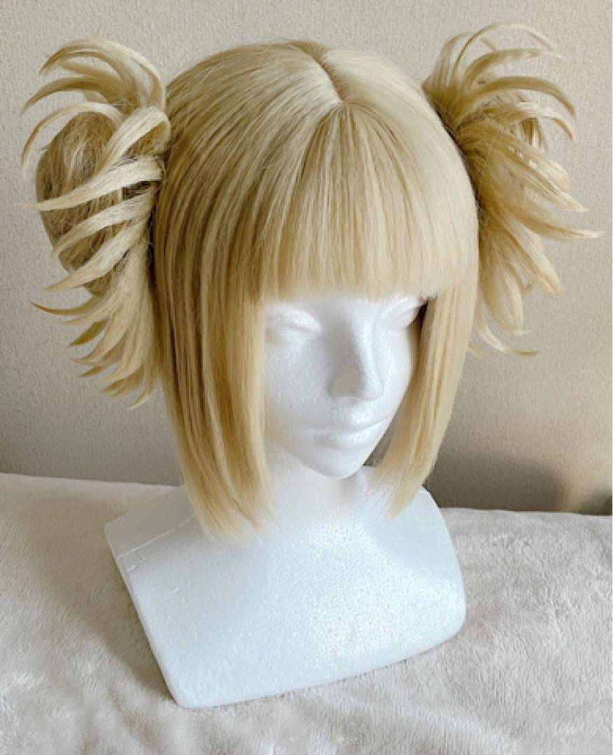 ★甘★トガヒミコ 僕のヒーローアカデミア セット済 ウィッグ コスプレ衣装